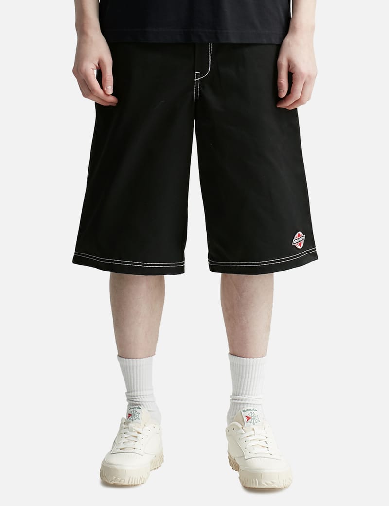 【美品】Heron Preston ヘロンプレストン　短パン　ホワイト s Heron Preston - ホワイトステッチ キャンバスショーツ | HBX