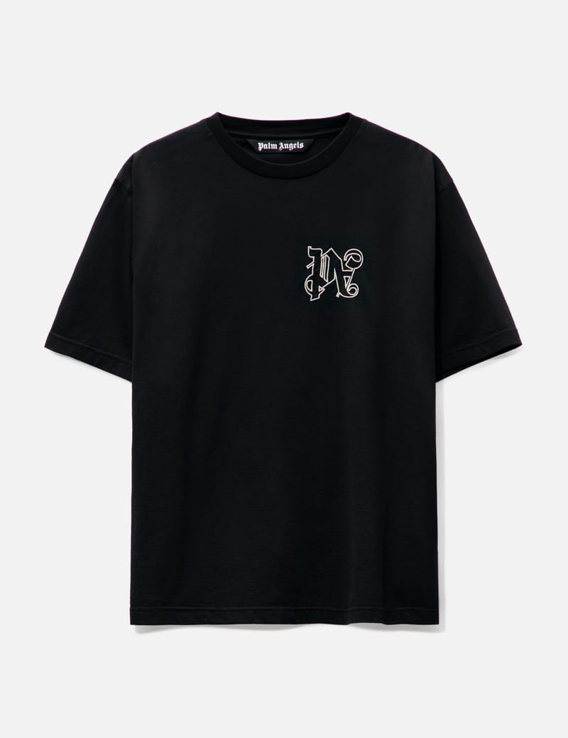 Palm Angels - Monogram Regular T-shirt | HBX - Globally Curated