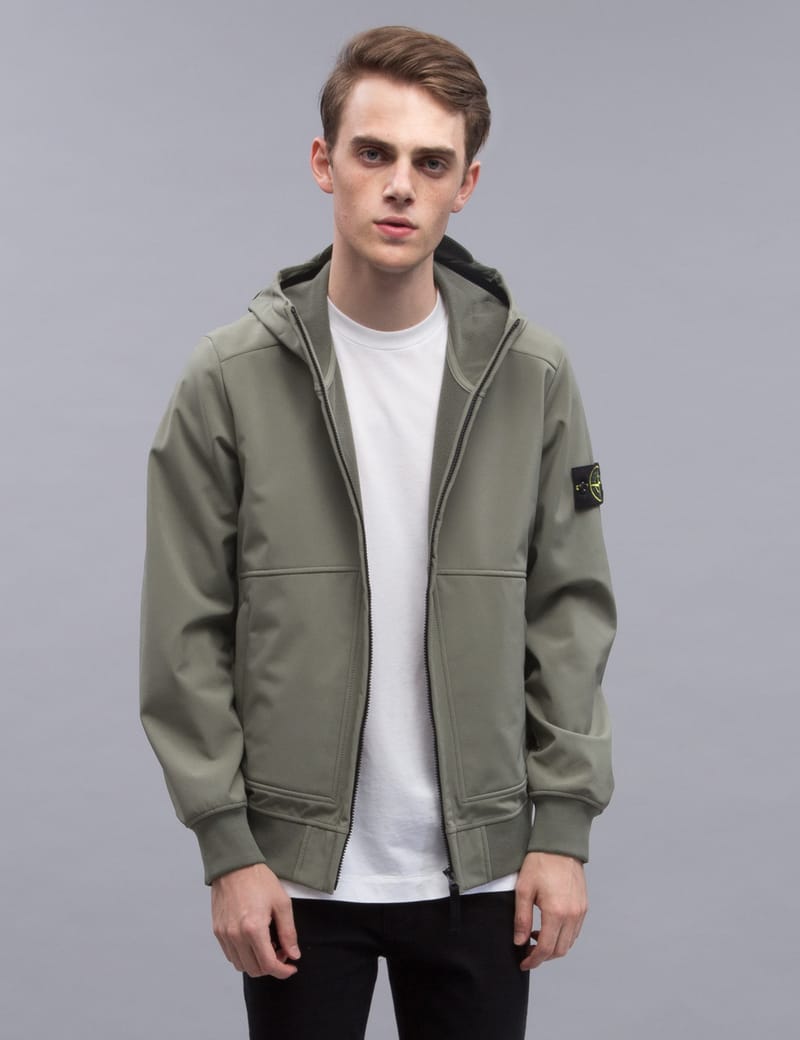 Stone Island - Soft Shell-R | HBX - Globally Curated Fashion and