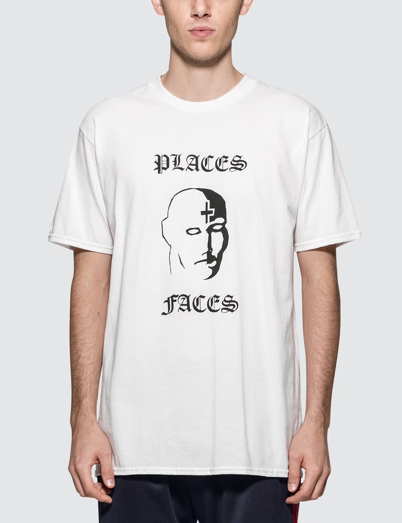 Places + Faces - Face Logo T-Shirt | HBX - Globally Curated Fashion and  Lifestyle by Hypebeast