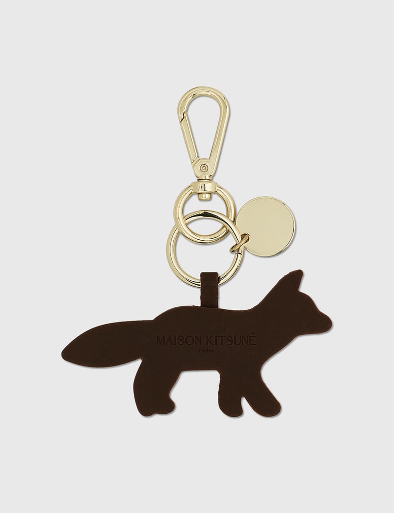 【MAISON KITSUNE】KEYRING PROFILE FOX KEYRING | Maison Kitsuné