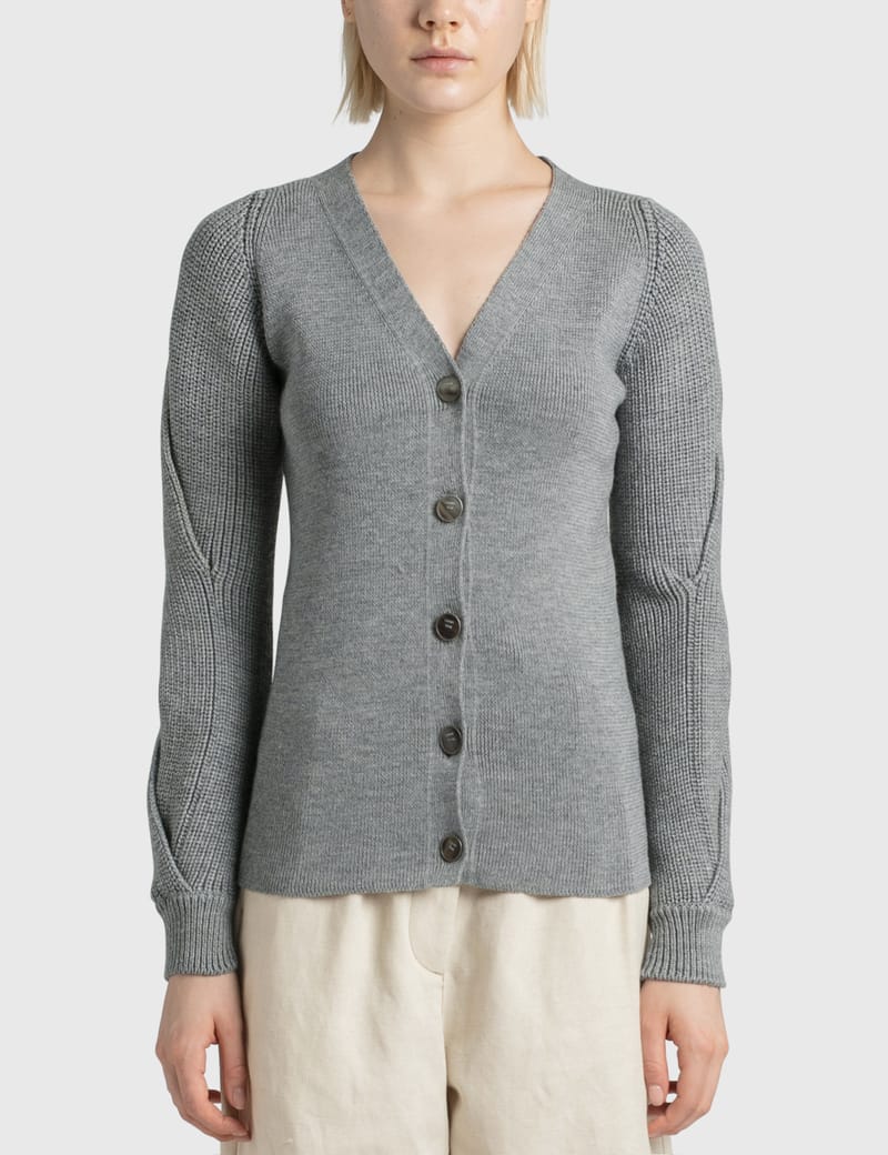 Loewe - Braided Sleeve Cardigan | HBX - Globally Curated Fashion