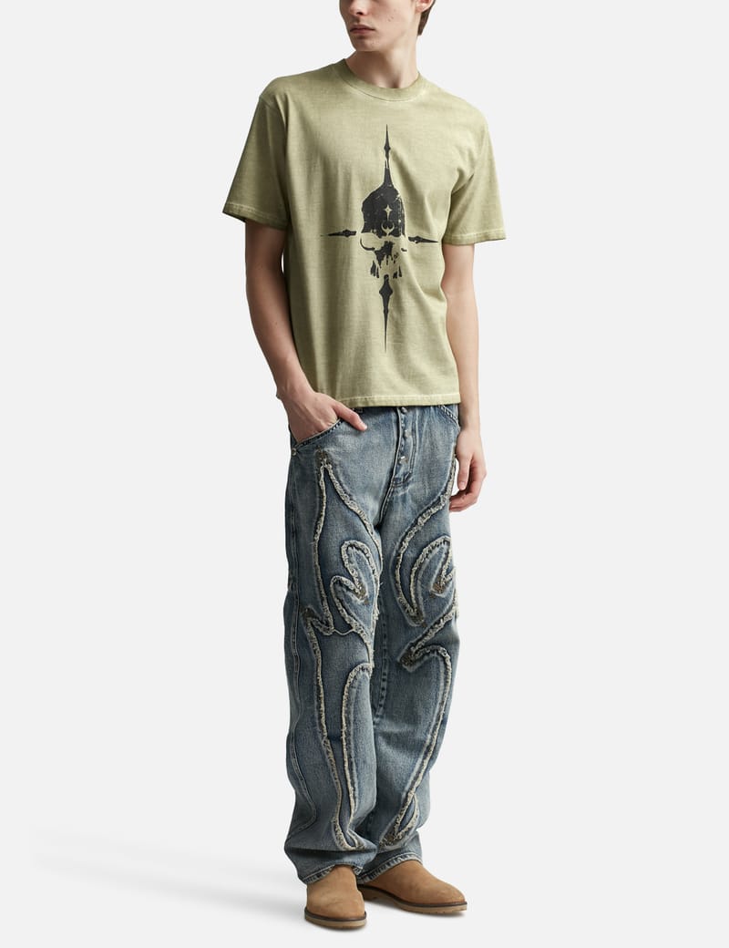 THUG CLUB - Skull Cross T-shirt | HBX - Globally Curated