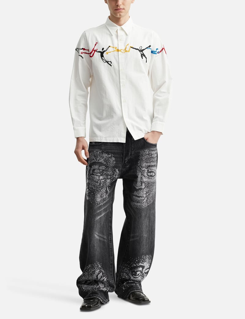 NEIGHBORHOOD - Savage Denim DP Mid Pants | HBX - Globally