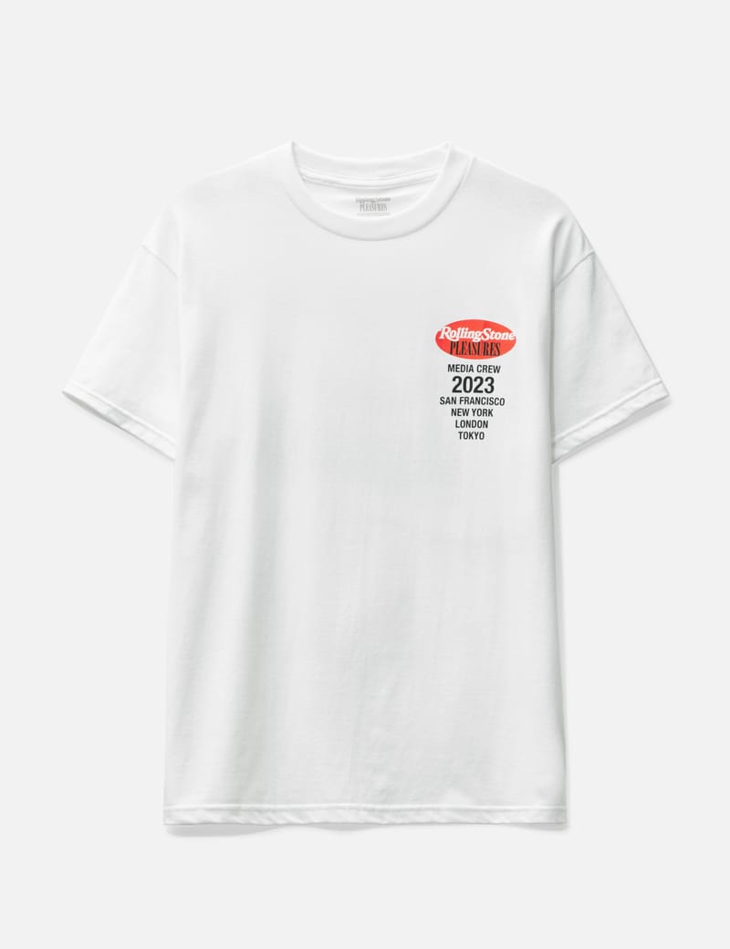 Pleasures - Rolling Stone T-shirt | HBX - Globally Curated Fashion