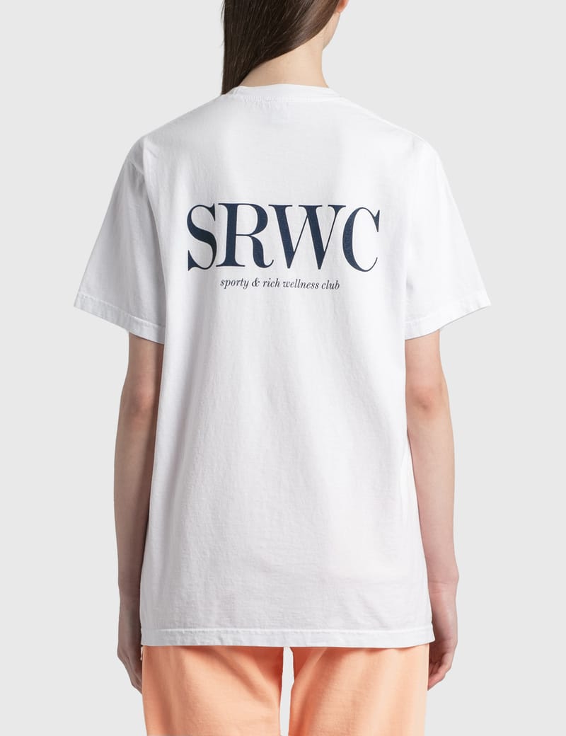 ★Sporty & Rich★エクササイズ オープン クロップ Tシャツ 最大39％OFF】Sporty & Rich(スポーティーアンドリッチ)のお得な