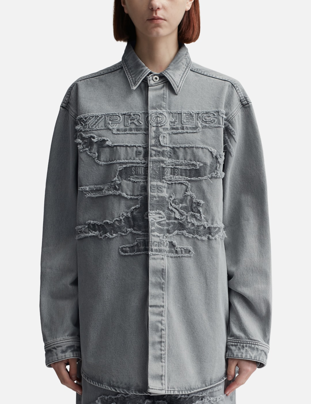 Now Saigon S/S Patch Denim Shirt