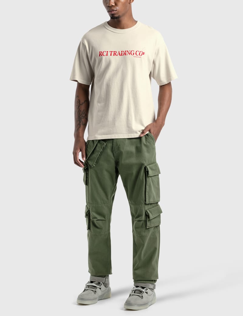 Reese Cooper - Herringbone Cotton Cargo Pants | HBX - ハイプ