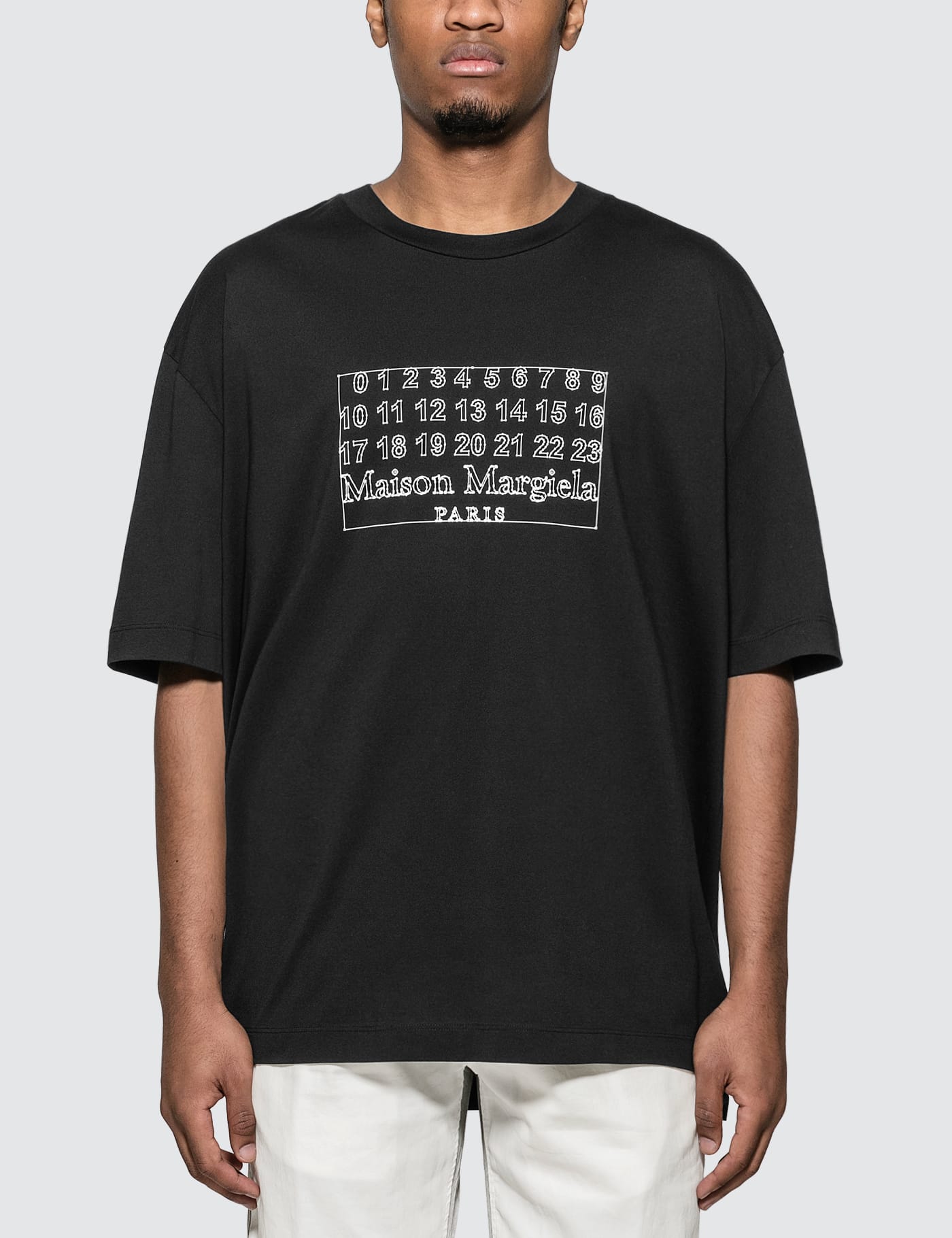 Maison Margiela - Numbers Logo T-shirt | HBX - Globally Curated ...