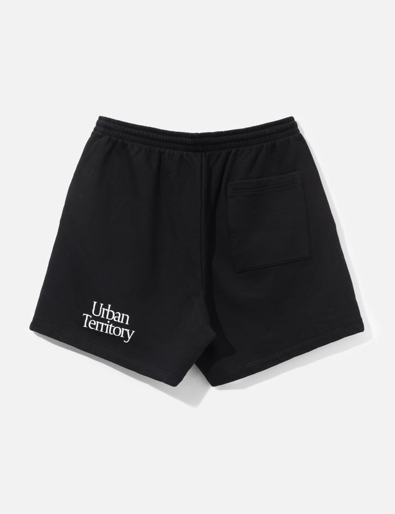 パンツ WTAPS WUS Shorts Cotton Black XL WTAPS Wus / Shorts / Cotton - Mid-length cotton sweat shorts with