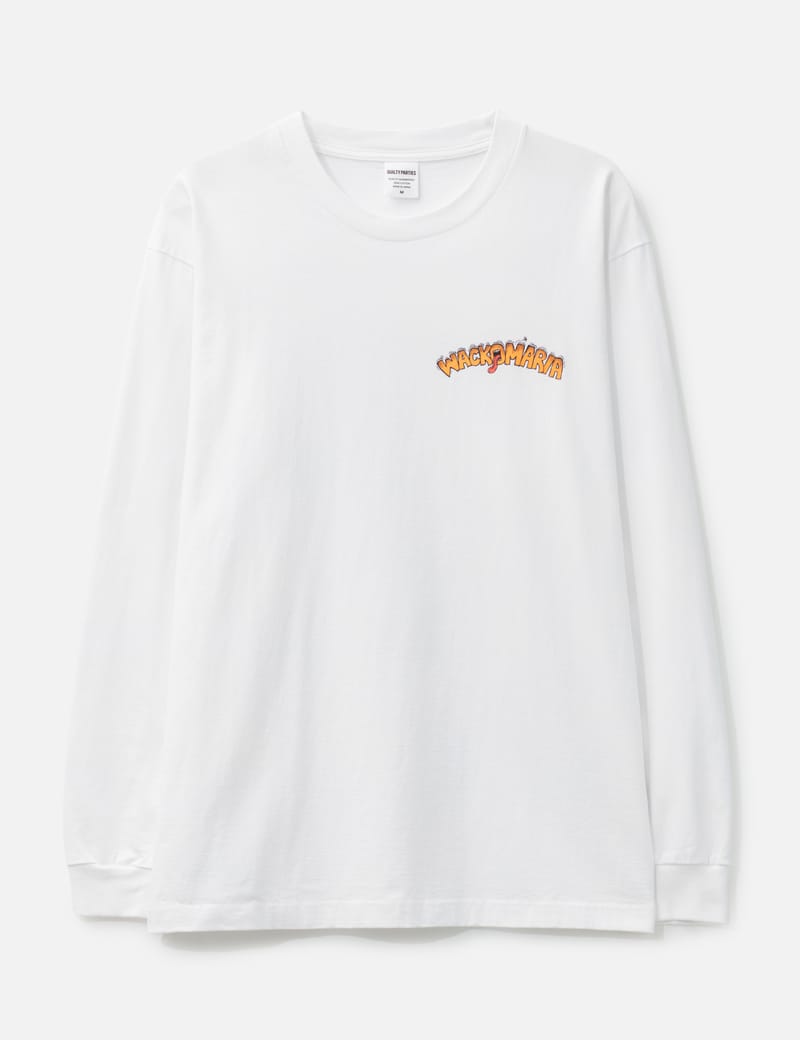 WACKO MARIA Tim Lehi / Washed Heavy Weight Crewneck Long Sleeves T