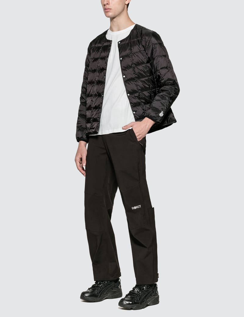 服/ファッション TAION Collaboration with #FR2 Over Size Down FR2 - #FR2 × TAION Crew Neck Button Down Jacket | HBX