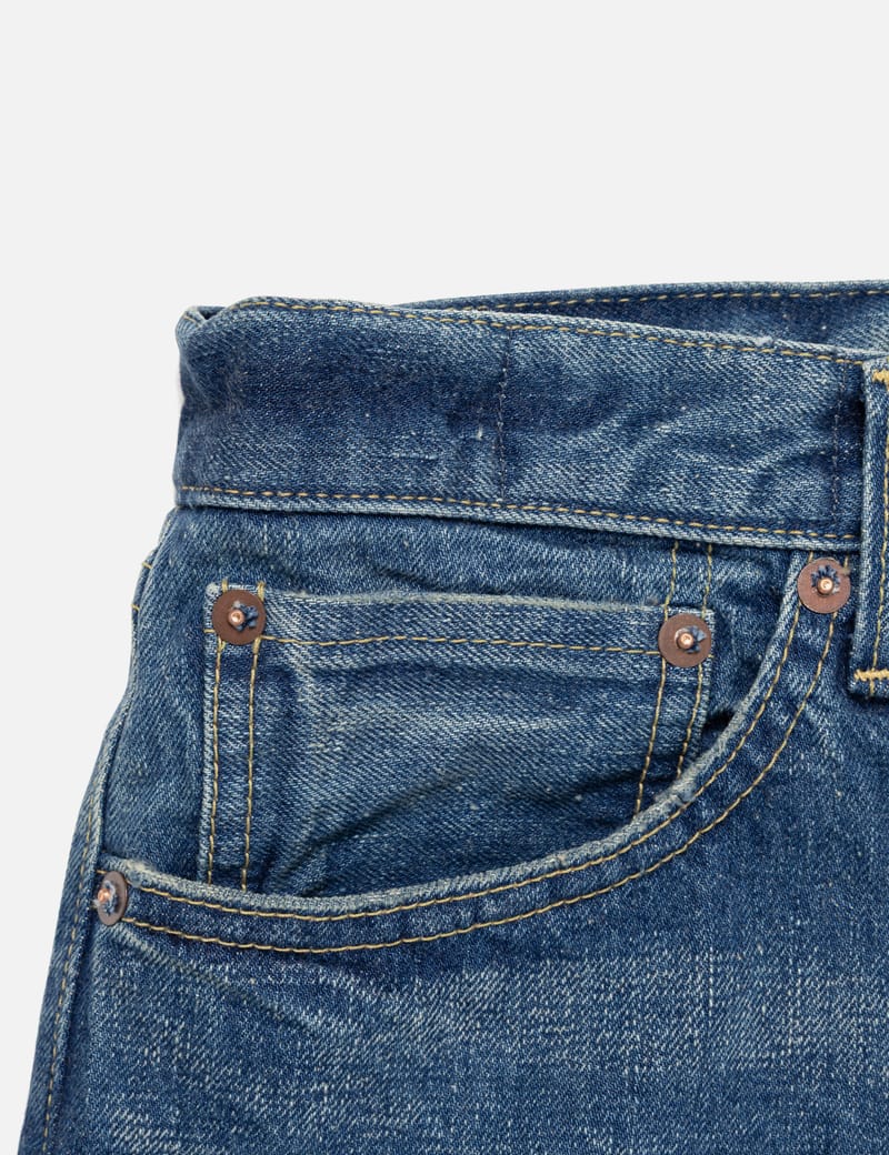Human Made Straight Denim Pants Future - Indigo selvage straight