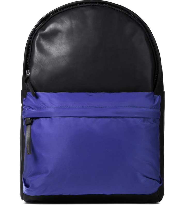 Damir Doma レザーリュック SILENT DAMIR DOMA - Vintage Black/Blue Bay Backpack | HBX