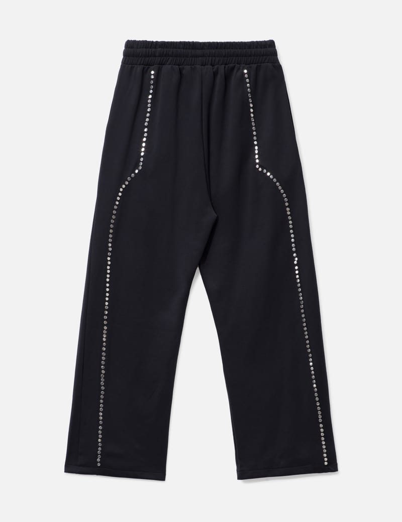 LE SSERAFIM TRACK PANTS（Black） S LE SSERAFIM LE SSERAFIM Goods - Track Pants (Black) kpoptown.com