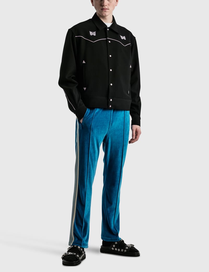 Needles - Velour NarrowTrack Pants | HBX - Globally Curated