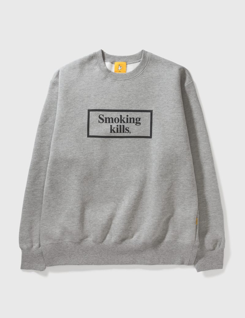 smokingkills【値下げ】SMOKING KILLS BOX LOGO HOODIE