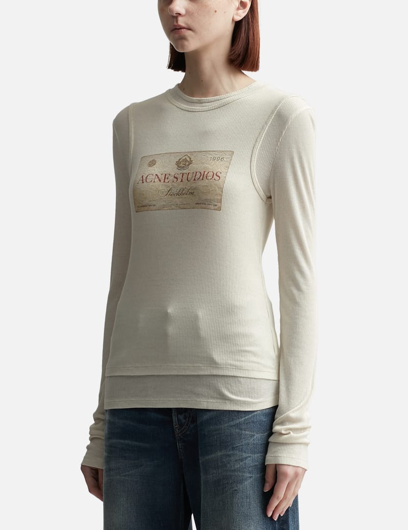 【Acne Studios】ラッフルドレープトップ【送料関税込】 Acne Studios】ラッフルドレープトップ【関税送料込み】