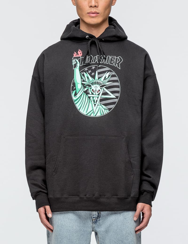 Thrasher liberty hot sale goat hoodie