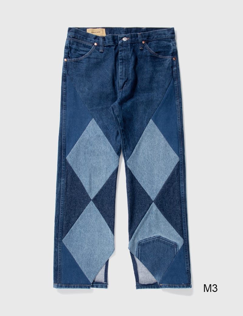 Rework Denim Pants