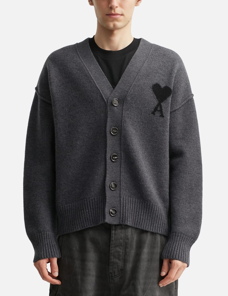 Ami - Ami De Coeur Cardigan | HBX - Globally Curated Fashion