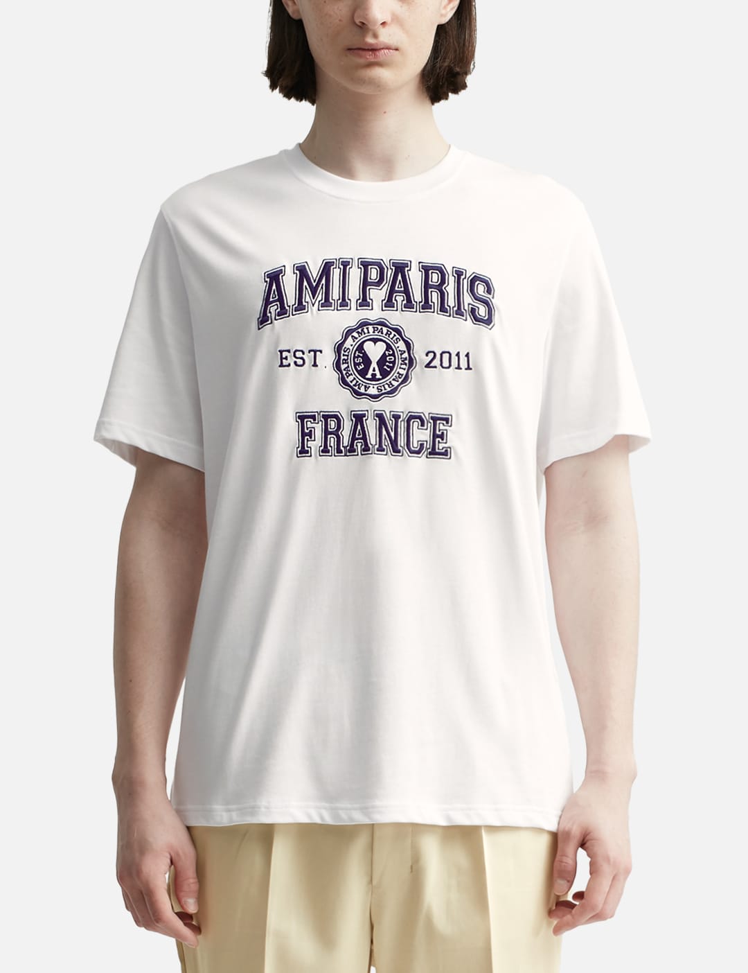 Ami - Ami Paris フランス Tシャツ | HBX - ハイプビースト(Hypebeast ...