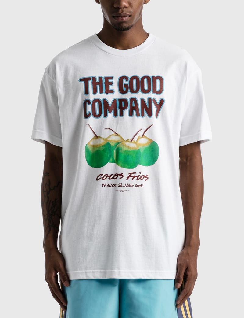 【The Good Company 】ザグッドカンパニー Cocos Frios Tee The Good Company Cocos Frios Tee (White/Multicolor) - NewYakCity