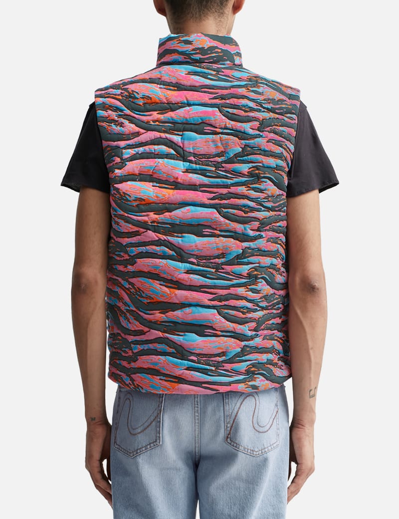 ERL - Unisex Printed Quilted Puffer Vest | HBX - Globally