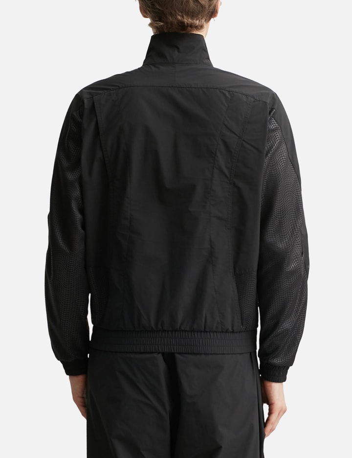 Kieran Stripey Nylon Track Jacket