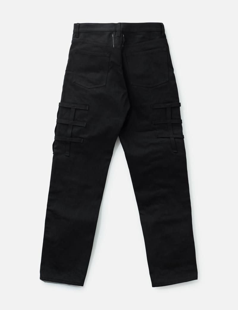 Takahiromiyashita Thesoloist Bondage Jeans - Black denim, minor