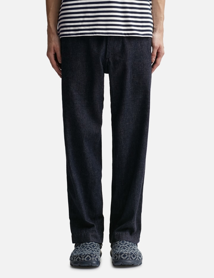 Nanamica - Wide Denim Pants | HBX - Globally Curated Fashion and Lifestyle by Hypebeast