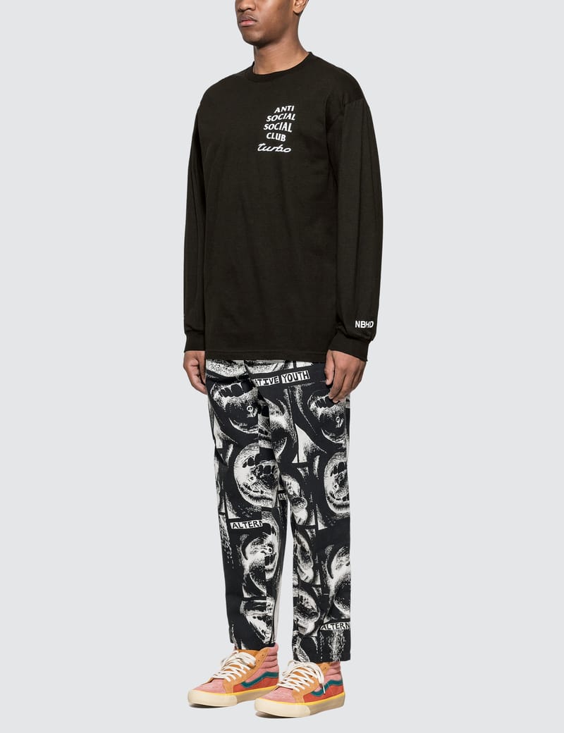 Anti Social Social Club x Neighborhood LS T-shirt Medium