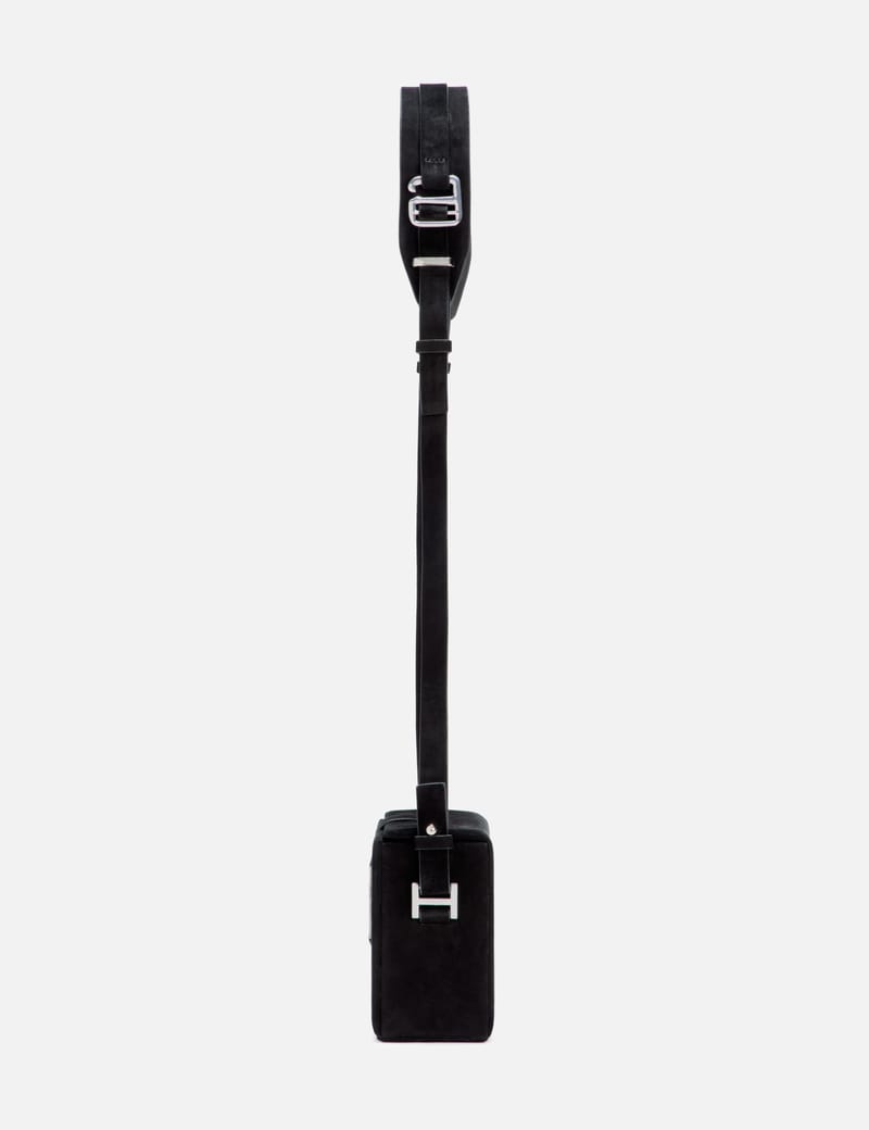 Heliot Emil - SUEDE SOLELY BOX BAG | HBX - ハイプビースト