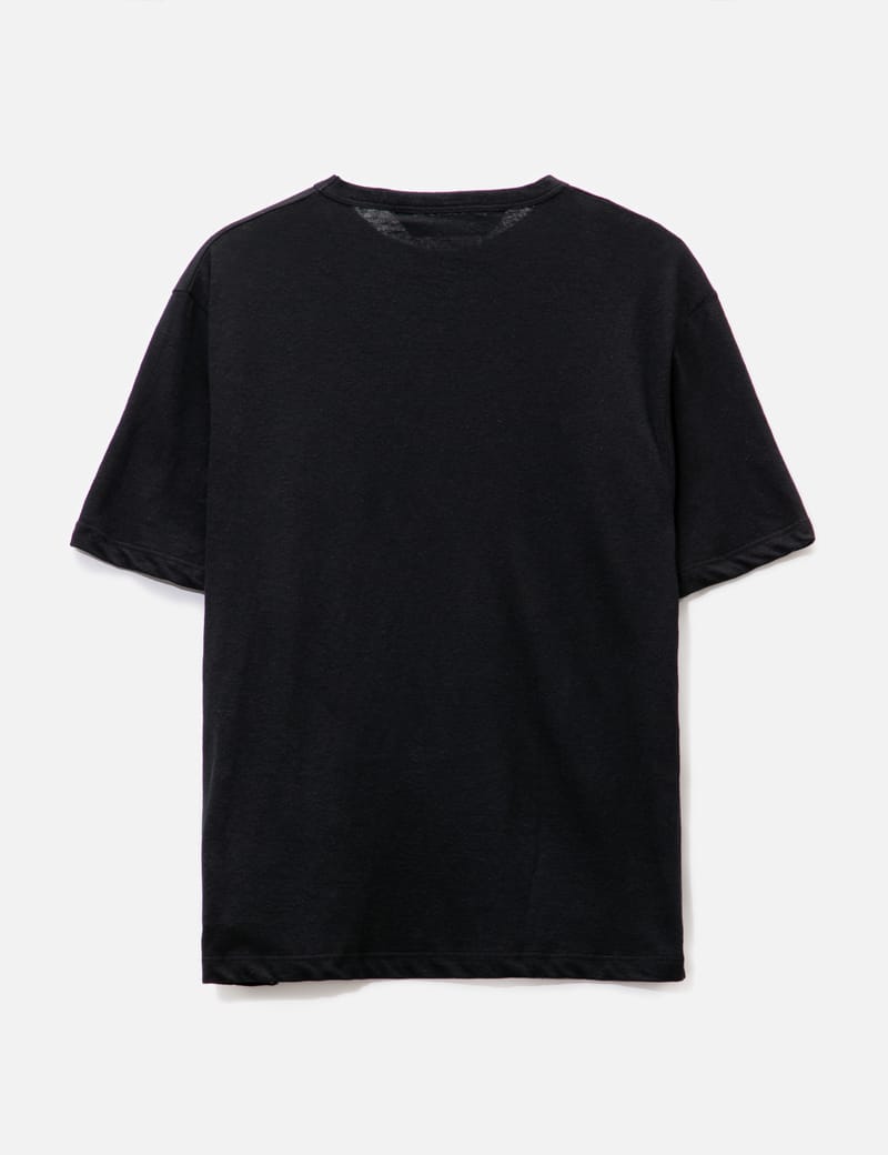 【関税＆送料込み】Palm Angels T-Shirts And Polos Palm Angels logo-print Cotton T-shirt | Black | FARFETCH