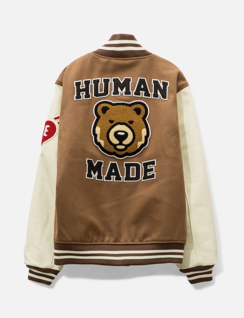 Human Made - One By Penfolds Varsity Jacket #1 | HBX - HYPEBEAST