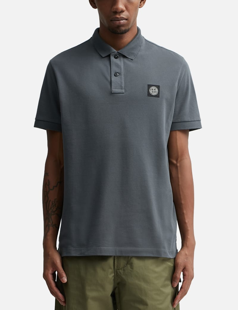 Stone Island - Stretch Cotton Polo Shirt | HBX - Globally Curated