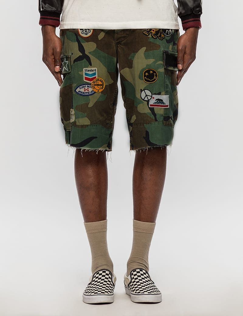 HTC Hollywood Trading Company - Camo Cargo Shorts | HBX - ハイプ