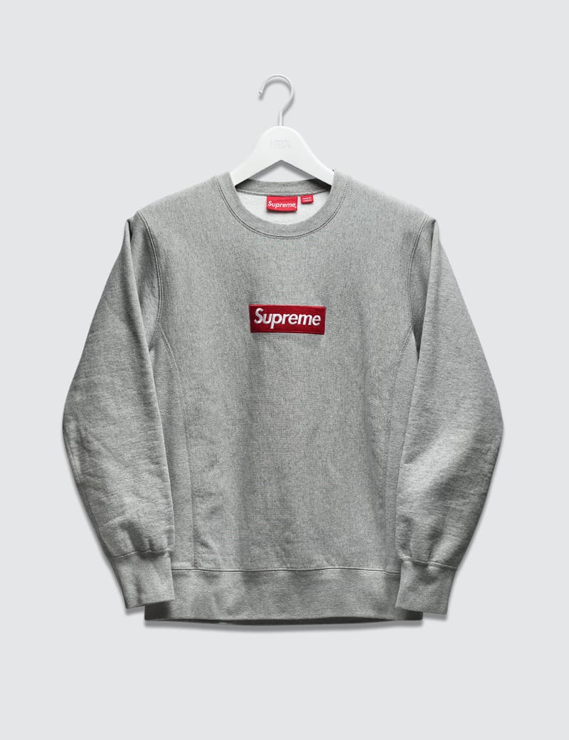 Supreme - Box Logo Crewneck | HBX - Globally Curated Fashion and