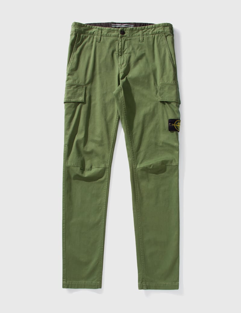 ストーンアイランド - ストレッチ ブロークン ツイル スリム カーゴ