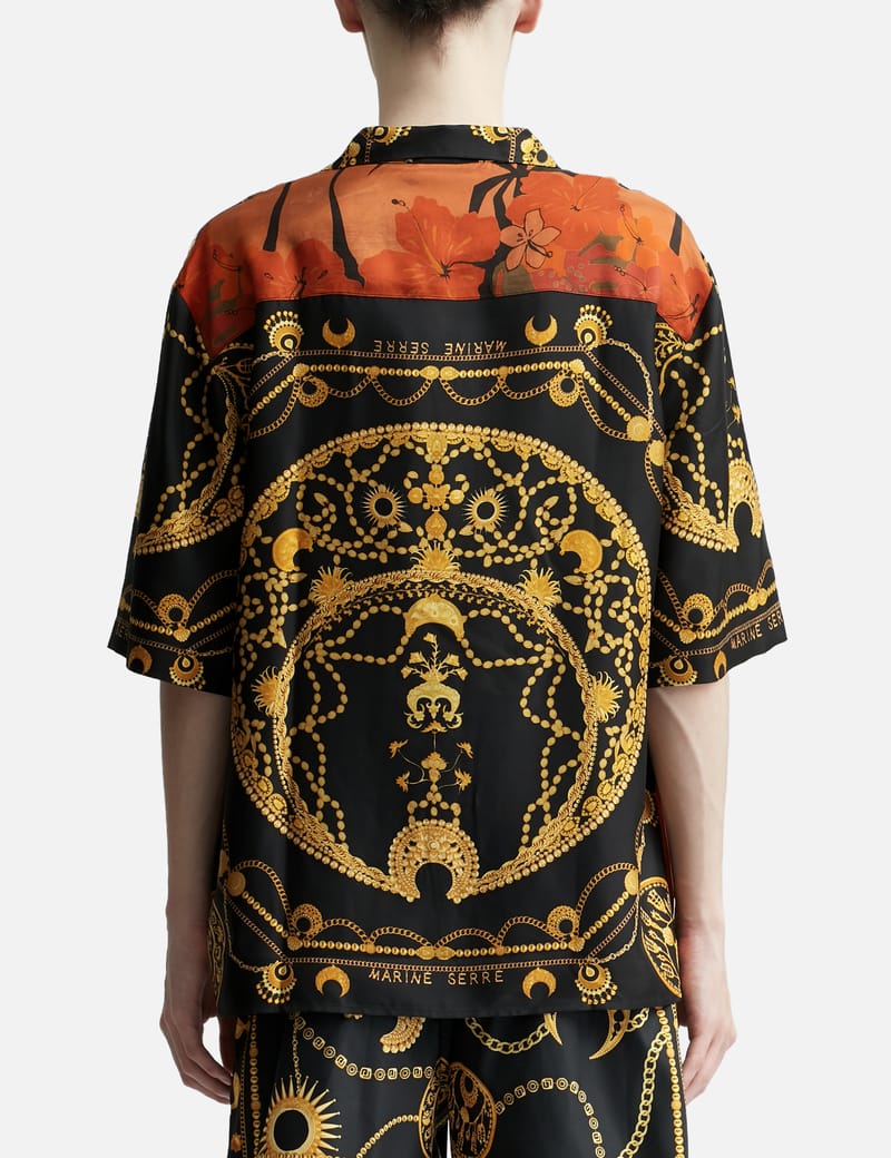 Marine Serre - リジェネレイテッド シルク＆オーナメント