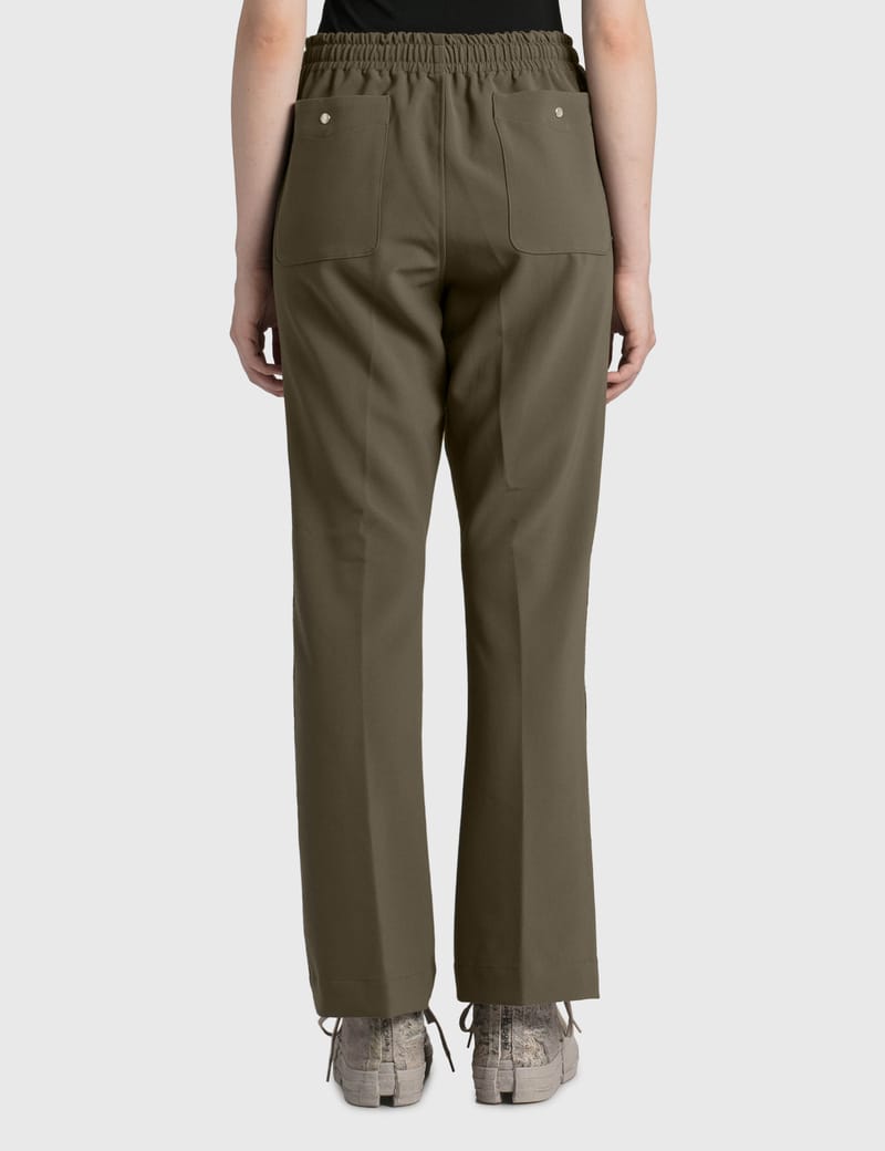 Piping Cowboy Pant - PE/PU Double Cloth