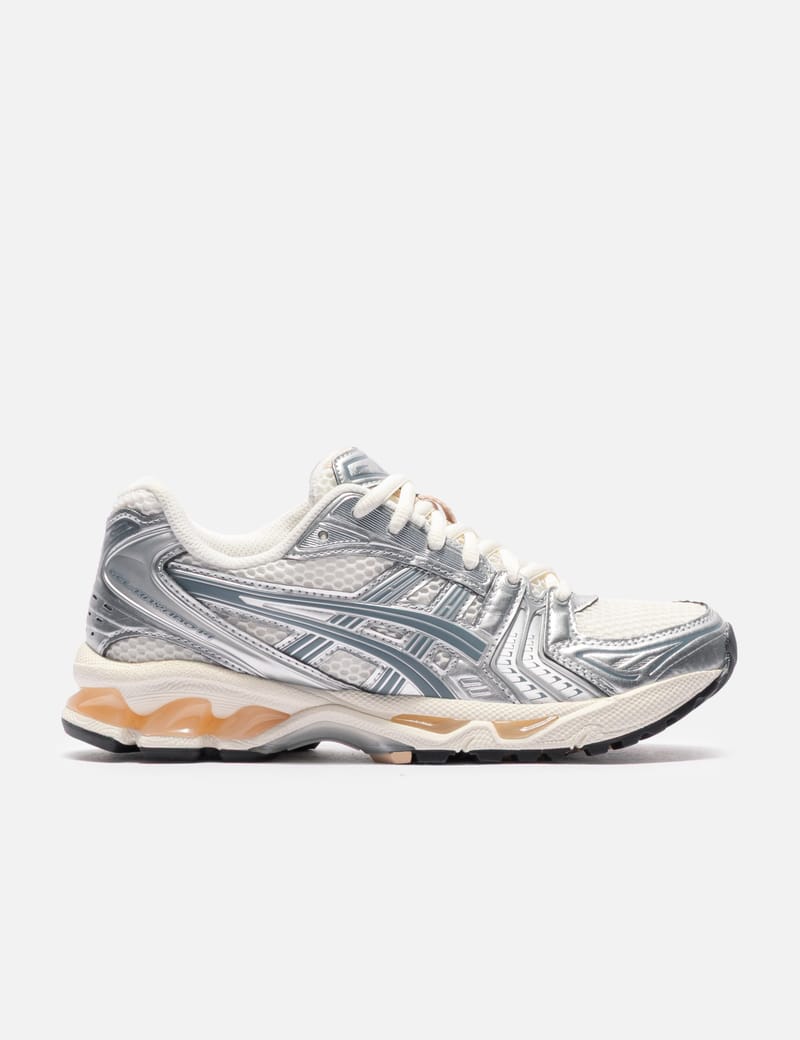 Asics GEL-Kayano 14 - Cream/Ironclad running shoes with GEL