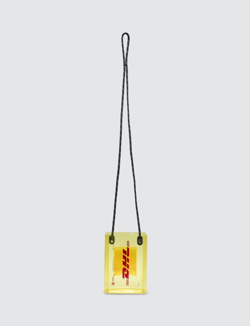 DHL x CASETiFY pvc ショルダーバッグ DHL x CASETiFY 50th Anniversary Collection Drop 2 | Hypebeast