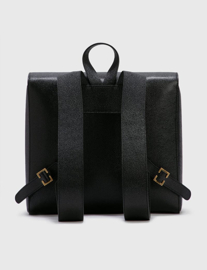 Thom browne 2025 leather backpack