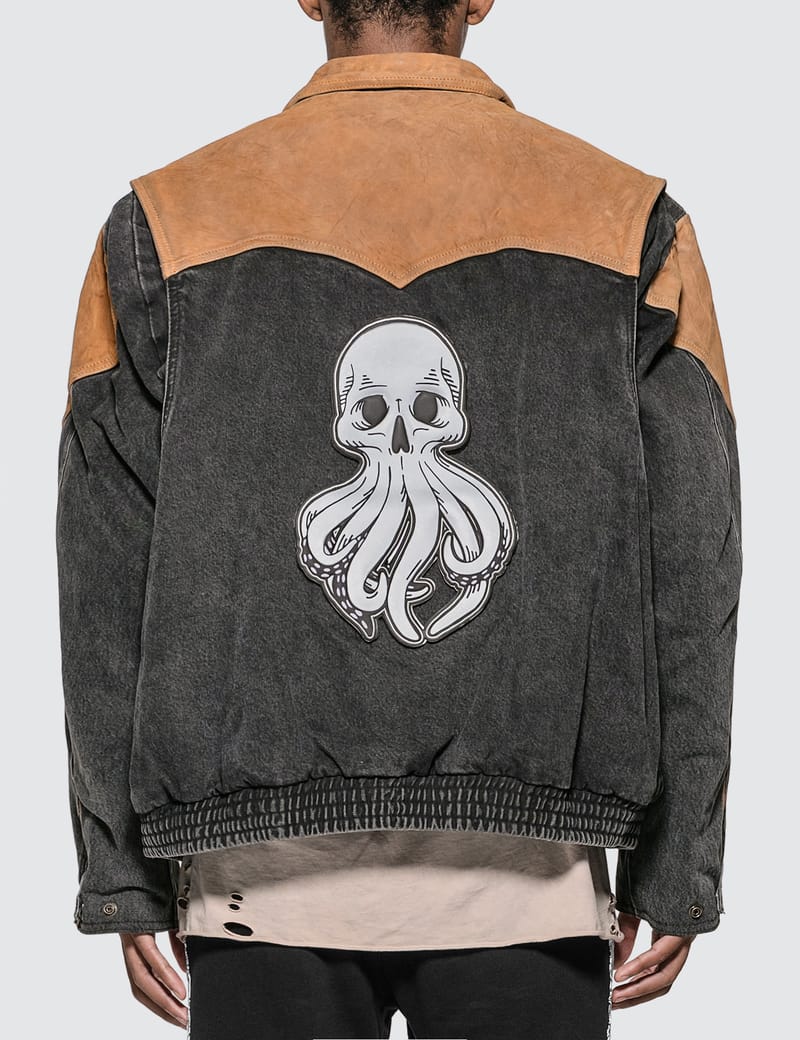 ジャケット・アウター Guess x Alchemist Alchemist - Guess x Alchemist Leather Denim Jacket | HBX