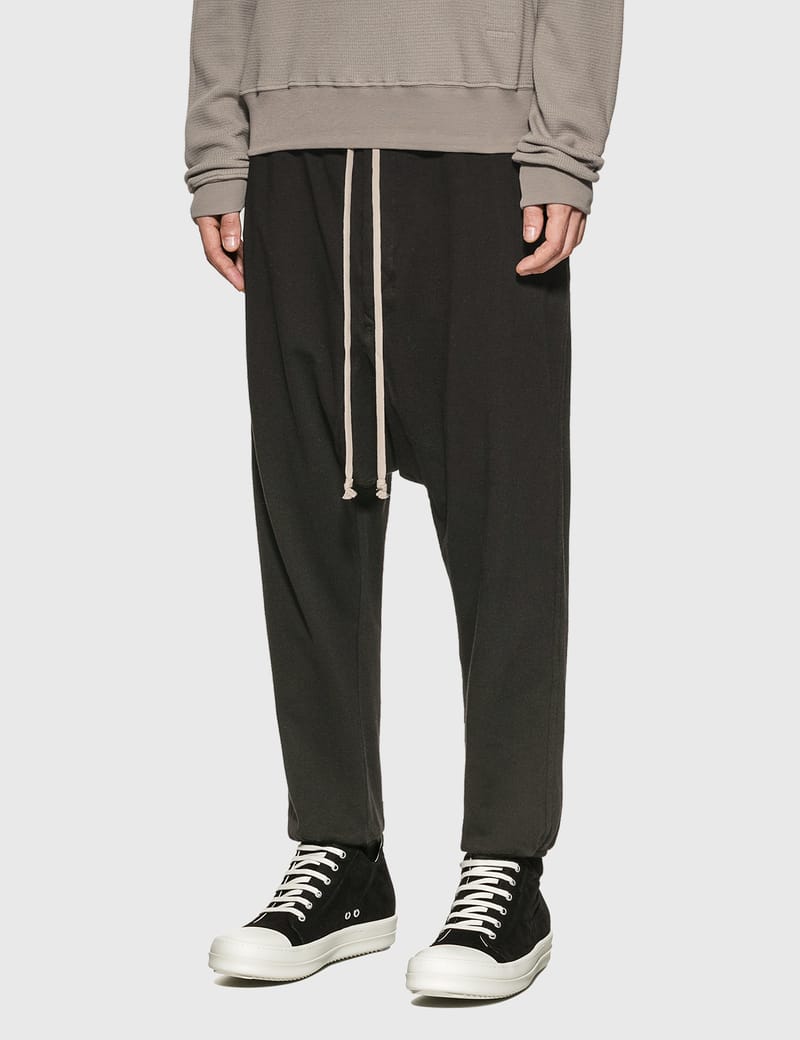 Rick Owens Drkshdw - Lightweight Jersey Prisoner Drawstring Pants