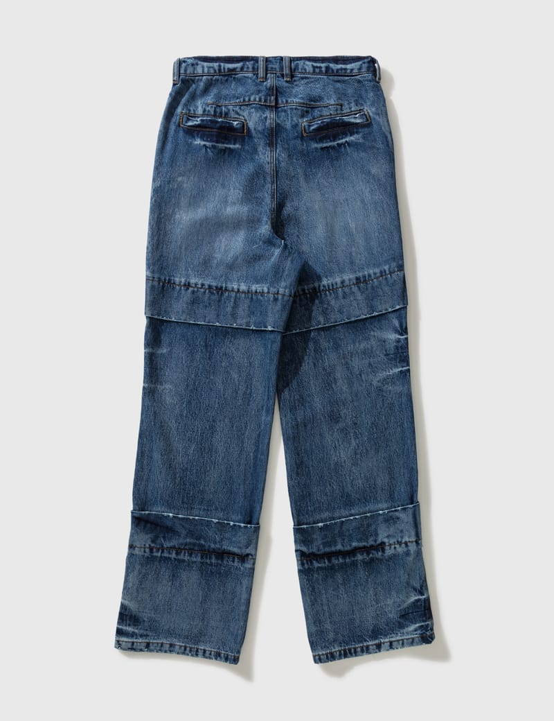 We11done - Multi-Washed Chap Jeans | HBX - Globally Curated