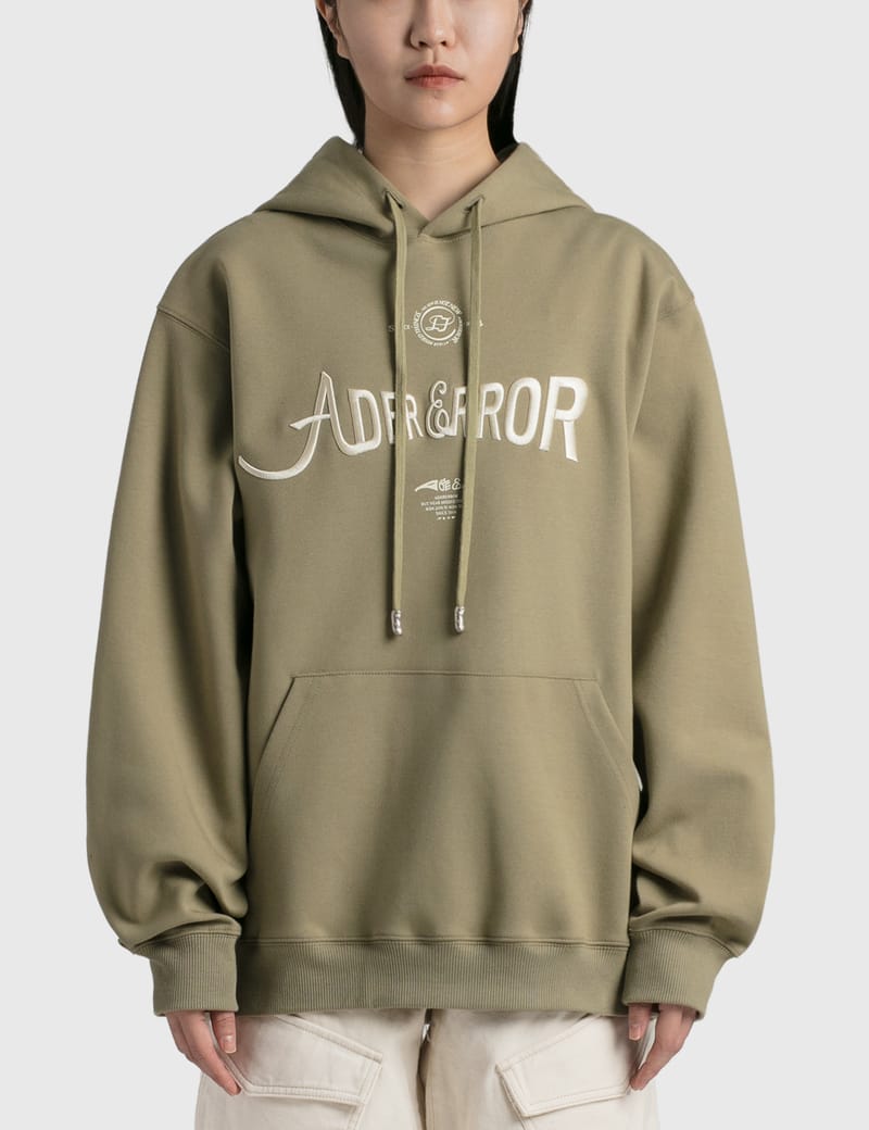 Ader Error - Verif Logo Hoodie | HBX - Globally Curated Fashion and  Lifestyle by Hypebeast