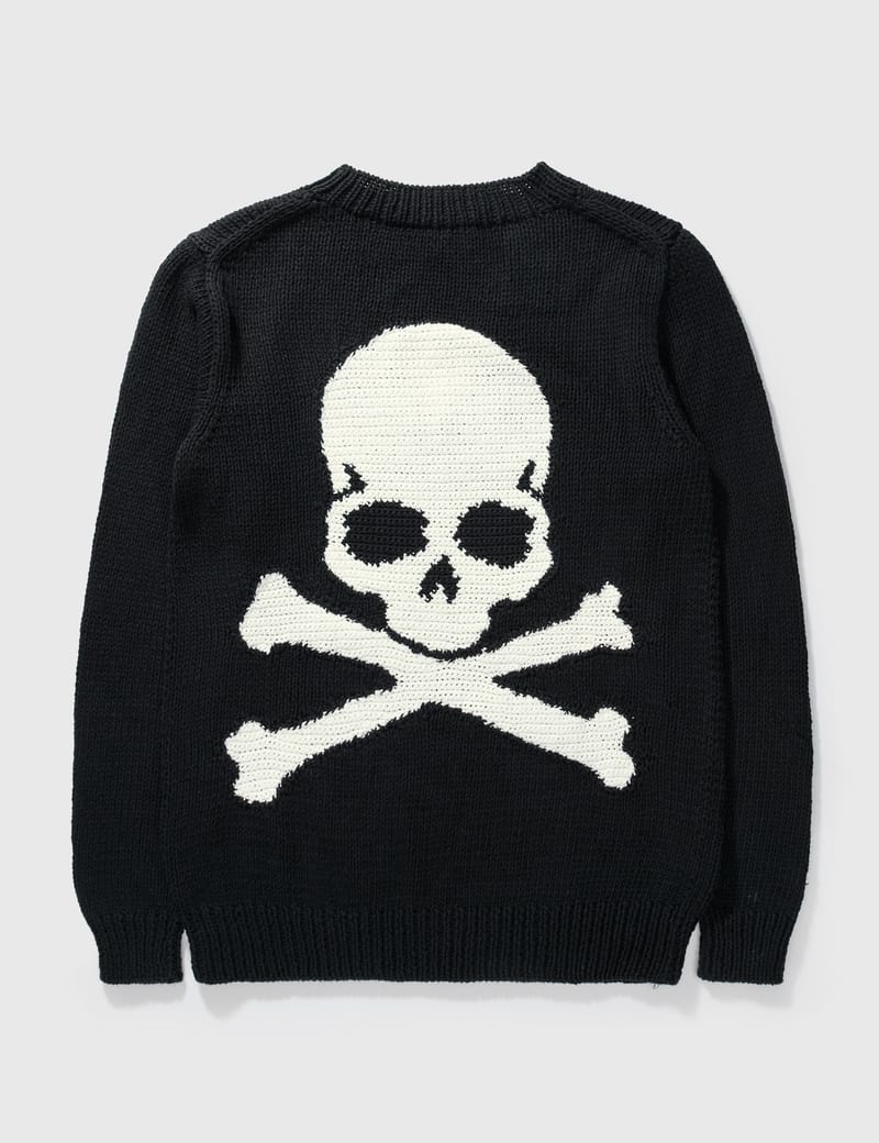 Mastermind Japan Skull V Neck Pullover Knitwear