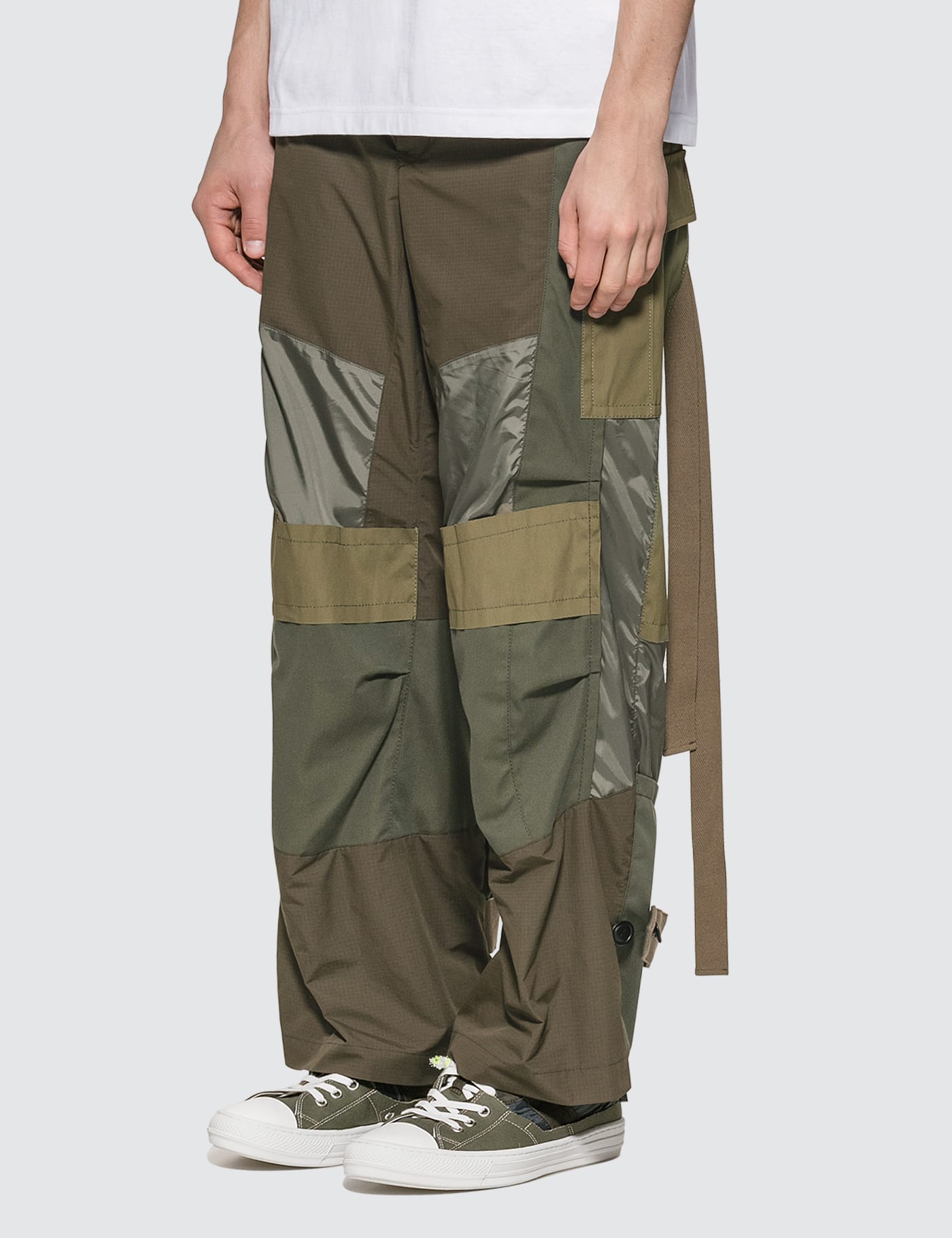 Sacai - Fabric Combo Pants | HBX - Globally Curated Fashion and Lifestyle  by Hypebeast